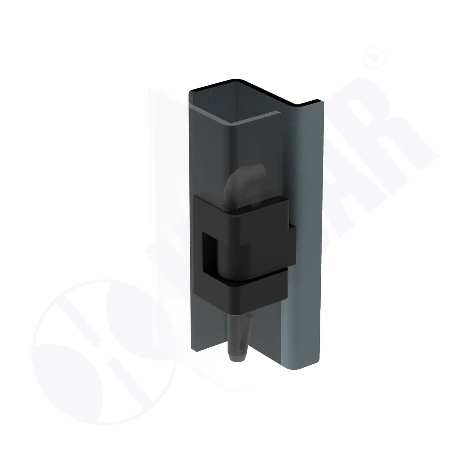 308-1 180° Geçme Menteşe Plastik