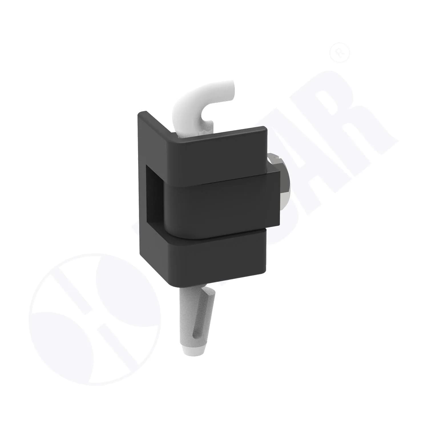 308-1 180° Geçme Menteşe Plastik